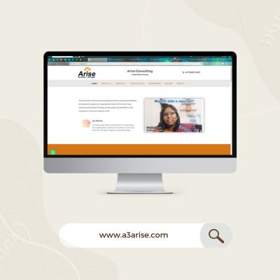 SHEN TECHNOLOGY DESIGNED WEBSITES - ARISE CONSULTING