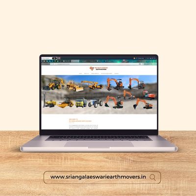 SHEN TECHNOLOGY DESIGNED WEBSITES - SRI ANGALAESWARI EARTH MOVERS