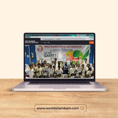 SHEN TECHNOLOGY DESIGNED WEBSITES - WORLD SILAMBAM MARTIAL ARTS