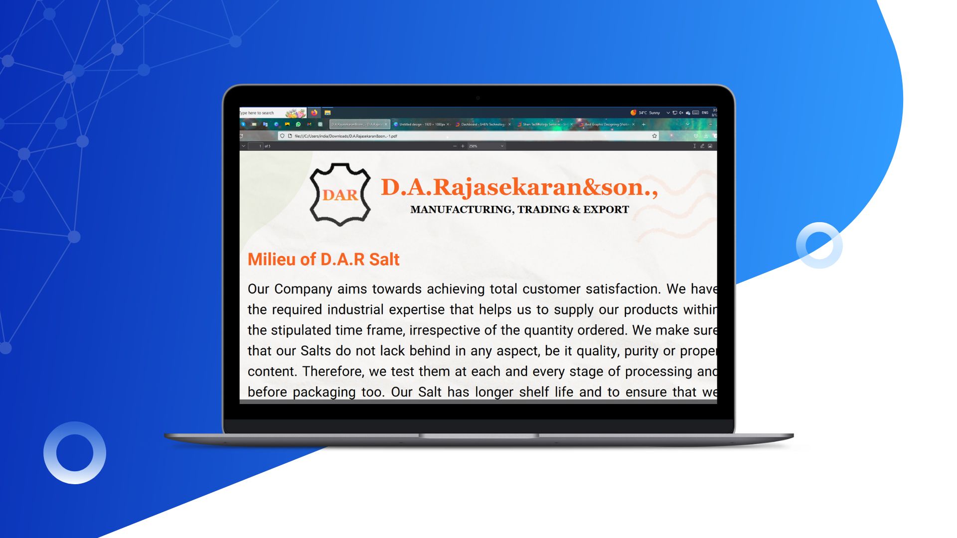 SHEN TECHNOLOGY - INDIA DESIGNED E-BROCHURES