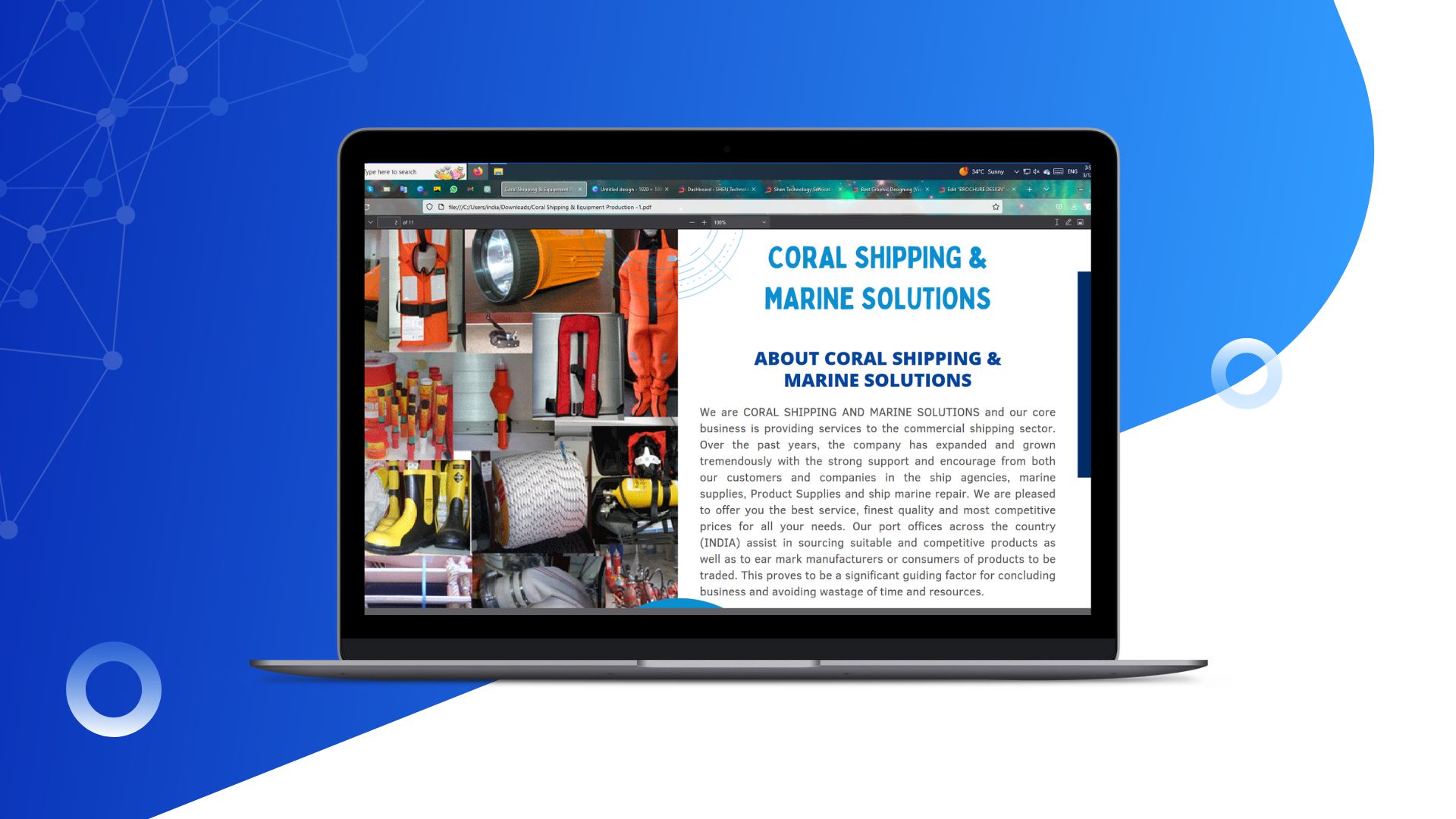 SHEN TECHNOLOGY - INDIA DESIGNED E-BROCHURES