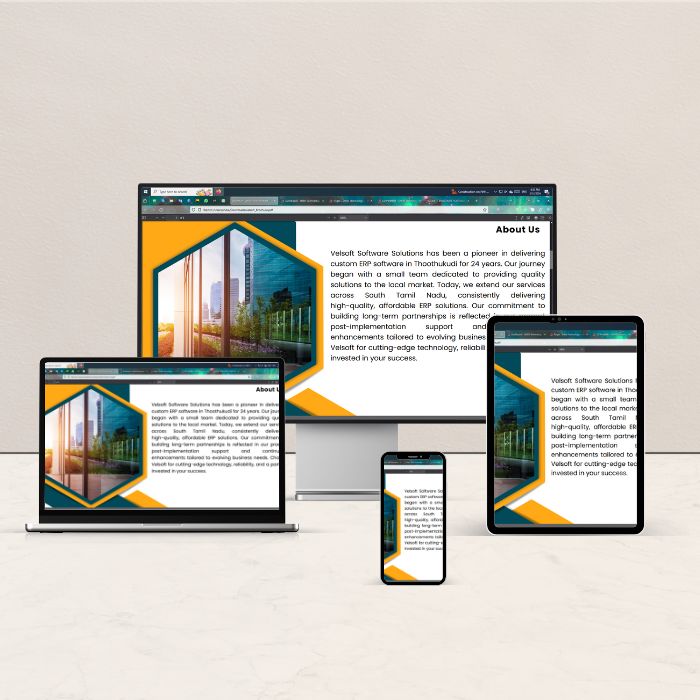 Velsoft Software Solutions E- BROUCHURE - SHEN GRAPHIC DESIGNING THOOTHUKUDI